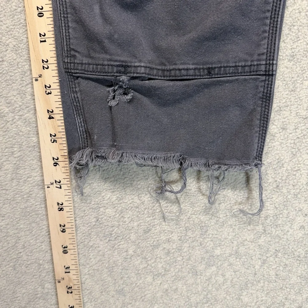 Carhartt Rugged Flex Double Front Work Pants Distressed Gray 36x34 - Picture 5 of 10